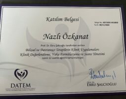 Psikolog Nazlı Şarkan Özkanat